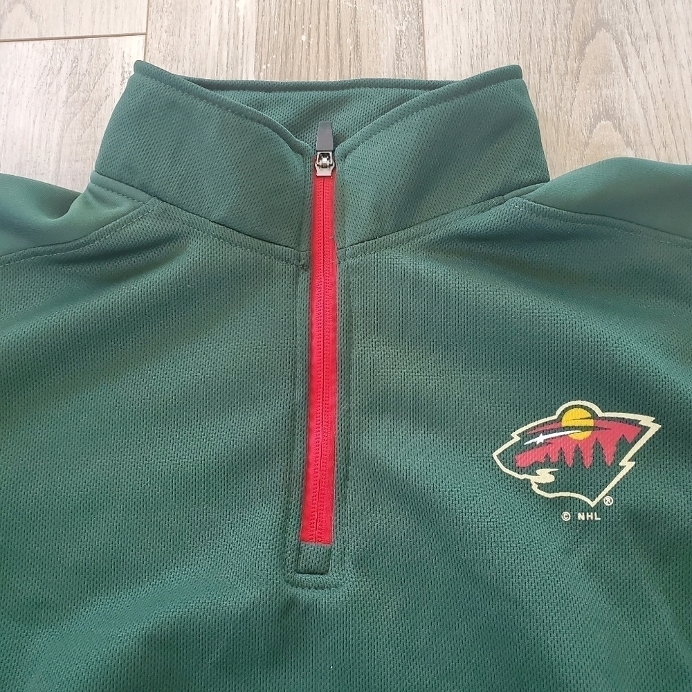 𝅺NHL Minnesota Wild 1/4 Zip